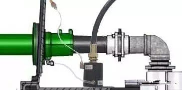 燃料管の漏出試験装置、二重壁オイル ライン漏出探知器
